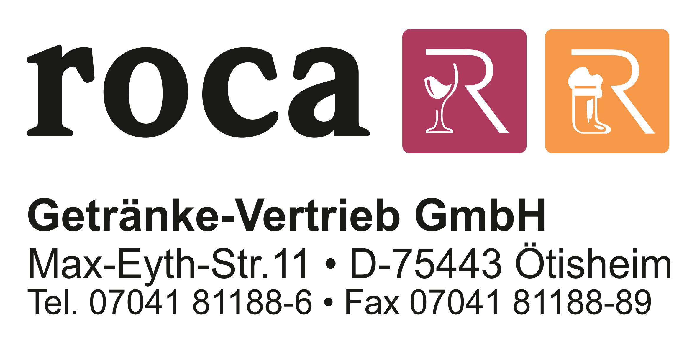 Logo roca Getränke-Vertrieb GmbH