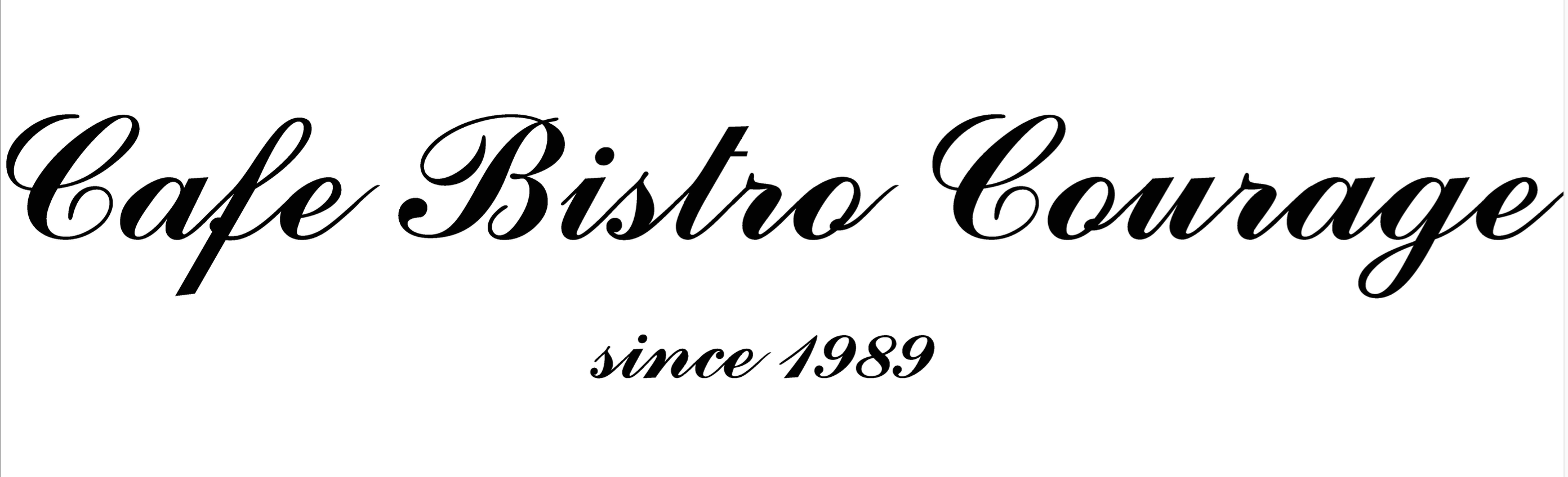 Logo Cafe Bistro Courage